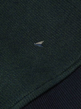 DGs Drifter Mens Half Zip Sweatshirt Dark Green Northern Ireland