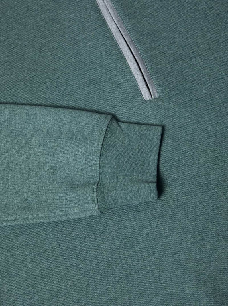 DG’s Drifter Mens Half Zip Sweatshirt Light Green Northern Ireland