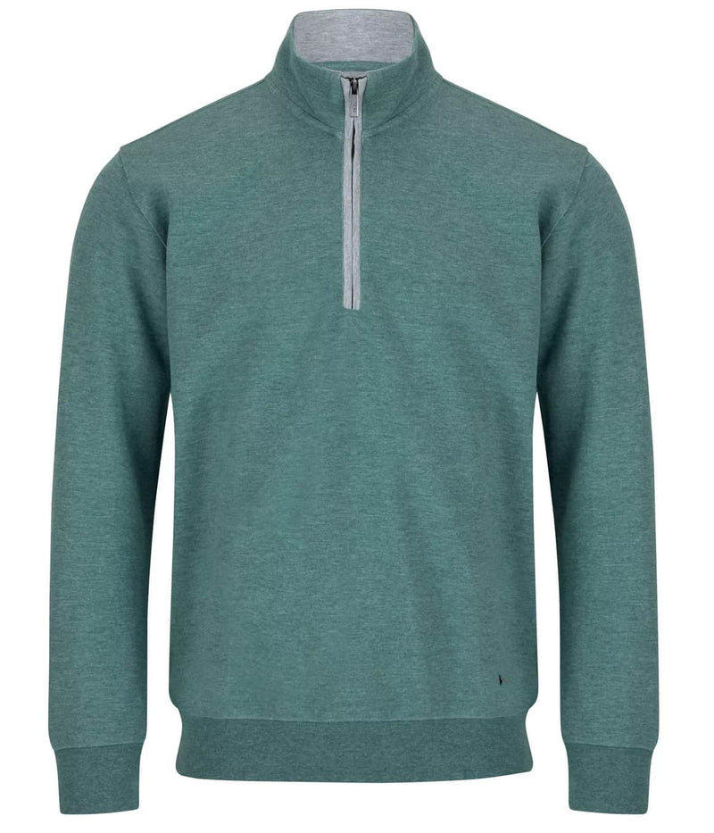 DG’s Drifter Mens Half Zip Sweatshirt Light Green Northern Ireland
