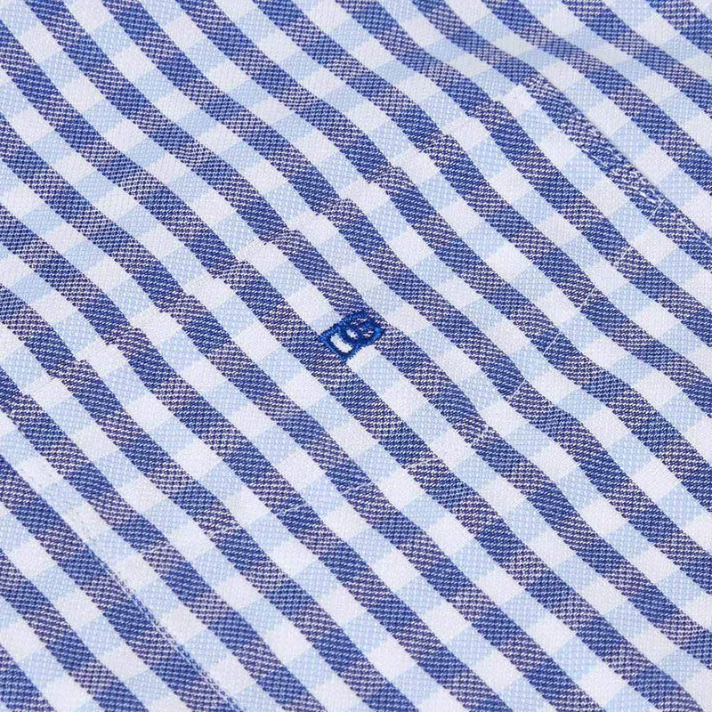 DG’s Drifter Men’s Short Sleeve Check Shirt 14438SS-23 Blue