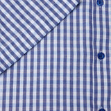 DG’s Drifter Men’s Short Sleeve Check Shirt 14438SS-23 Blue