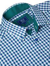 DG’s Drifter Men’s Short Sleeve Check Shirt 14438SS/34 Ivano