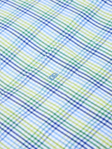 DG’s Drifter Mens Short Sleeve Check Shirt 14607SS - 32 Light Green