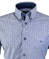 DG’s Drifter Men’s Short Sleeve Shirt 14631/27 Blue Northern