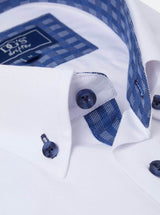 DG’s Drifter Men’s Short Sleeve Shirt 15178SS 01 White Northern