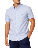 DG’s Drifter Mens Short Sleeve Shirt Blue Northern Ireland Belfast