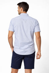 DG’s Drifter Mens Short Sleeve Shirt Blue Northern Ireland Belfast