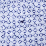 DG’s Drifter Mens Short Sleeve Shirt Ivano 14565SS 18 White/Blue