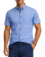 DG’s Drifter Men’s Short Sleeve Shirt Ivano 15178/23 Blue Northern