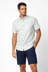 DG’s Drifter Mens Short Sleeve Shirt Light Green Northern Ireland