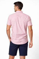 DG’s Drifter Mens Short Sleeve Shirt Red Northern Ireland Belfast