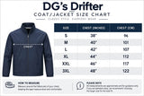 DG’s Drifter Roe Casual Coat Jacket Navy Northern Ireland Belfast