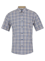 DG’s Drifter Short Sleeve Check Shirt Tan Northern Ireland Belfast