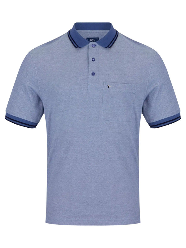 DG’s Drifter Short Sleeve Polo Shirt Blue Northern Ireland Belfast