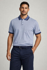 DG’s Drifter Short Sleeve Polo Shirt Blue Northern Ireland Belfast