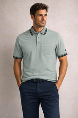 DG’s Drifter Short Sleeve Polo Shirt Green Northern Ireland Belfast