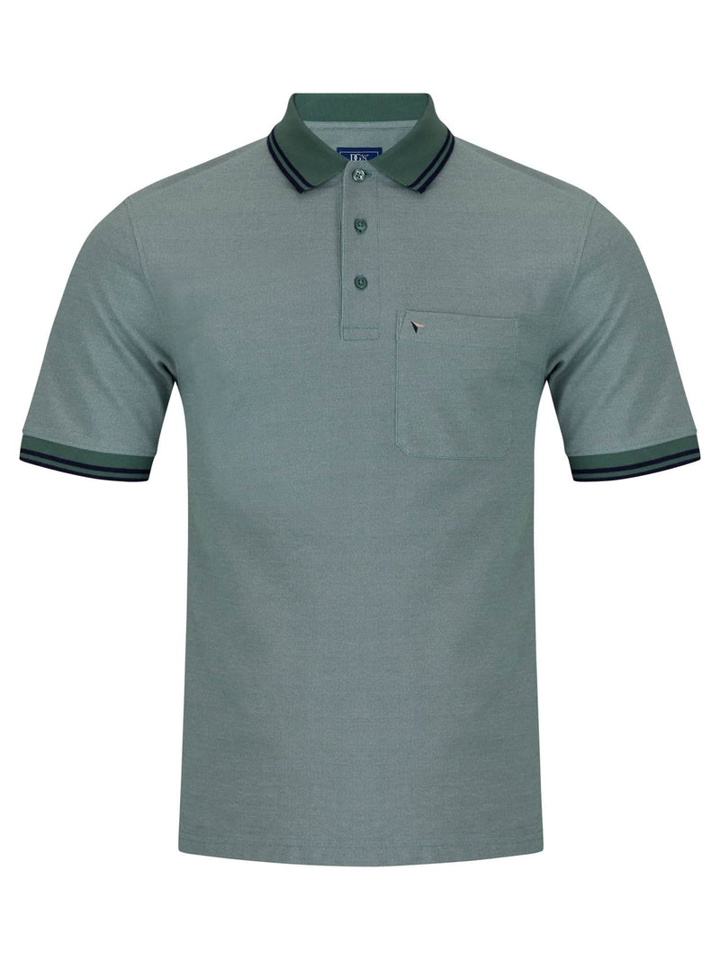 DG’s Drifter Short Sleeve Polo Shirt Green Northern Ireland Belfast