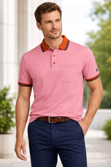 DG’s Drifter Short Sleeve Polo Shirt Orange Northern Ireland Belfast