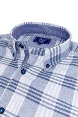 DG’s Drifter Short Sleeve Shirt Blue Check Northern Ireland Belfast