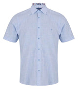 DG’s Drifter Short Sleeve Shirt Blue Northern Ireland Belfast