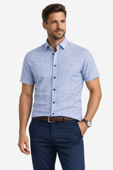 DG’s Drifter Short Sleeve Shirt Blue Northern Ireland Belfast