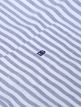 DG’s Drifter Short Sleeve Shirt Oxford Navy Stripe Northern Ireland