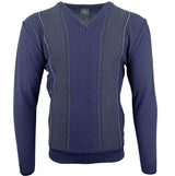 Douglas & Grahame Prestige V-Neck Jumper - Navy