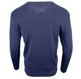 Douglas & Grahame Prestige V-Neck Jumper - Navy