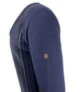 Douglas & Grahame Prestige V-Neck Jumper - Navy