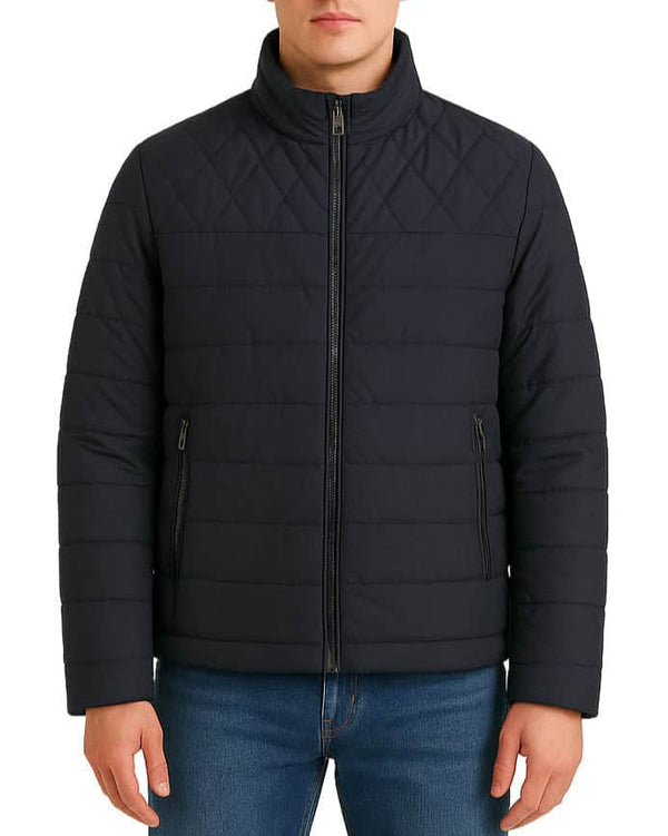 Douglas Mens Kemp Casual Shower Proof Coat Dark Navy Northern Ireland