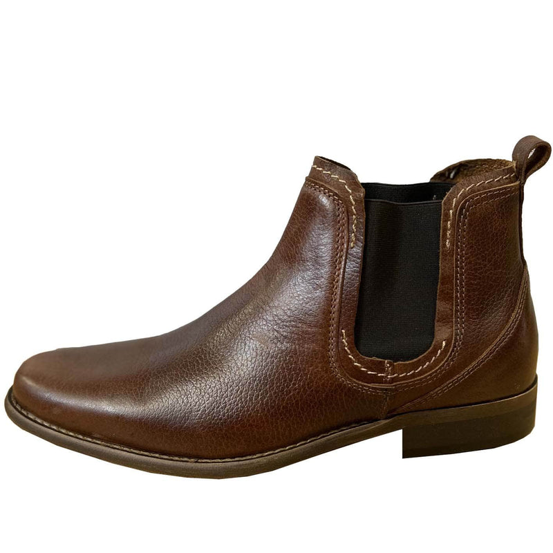 Escape Austin Dealer Chelsea Boots Tumbled Caramel Ballynahinch