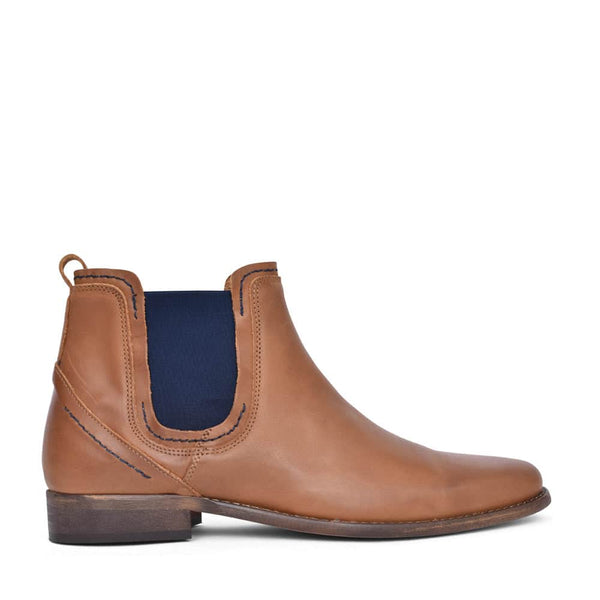 Escape Men’s Austin Dealer Chelsea Boots Pop Tan - Shoes