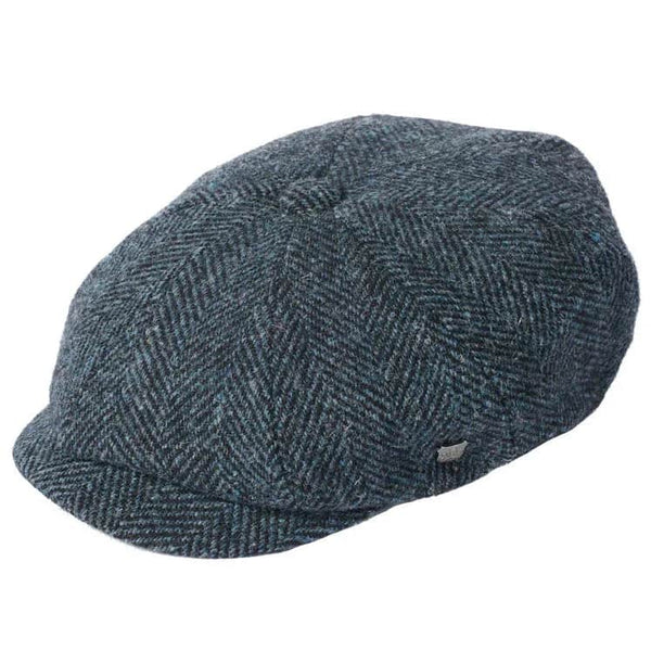 Failsworth Carloway 4750 Tweed Baker Boy Cap Blue Northern Ireland