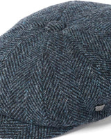 Failsworth Carloway 4750 Tweed Baker Boy Cap Blue Northern Ireland