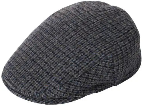 Failsworth Mens Flat Cap Worcester 913 Navy/Grey Northern Ireland