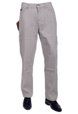 Farah Classic FABS5029 Mens Trousers Flat Straight Jeans - Khaki.