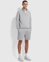 Farah Durrington Jersey Sweat Shorts - Grey Marl