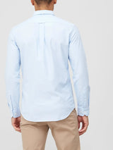 Farah Brewer Oxford Shirt Sky Blue - Shirts & Tops