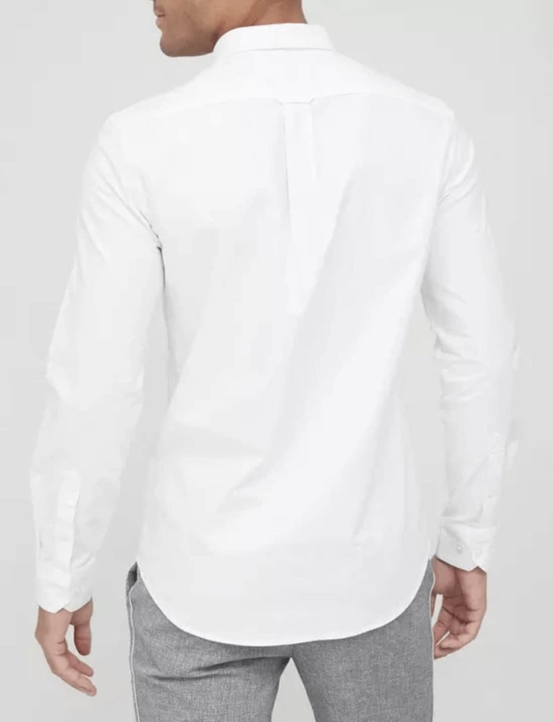 Farah Brewer Oxford Shirt - White