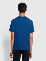 Farah Danny T-Shirt Peony Blue - Shirts & Tops