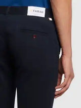 Farah Mens Endmore Skinny Fit Chino Trousers f4bhb010gp-412 Navy