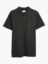 Farah Mens Forster Short Sleeve Polo Shirt F4KSC017 Evergreen Northern