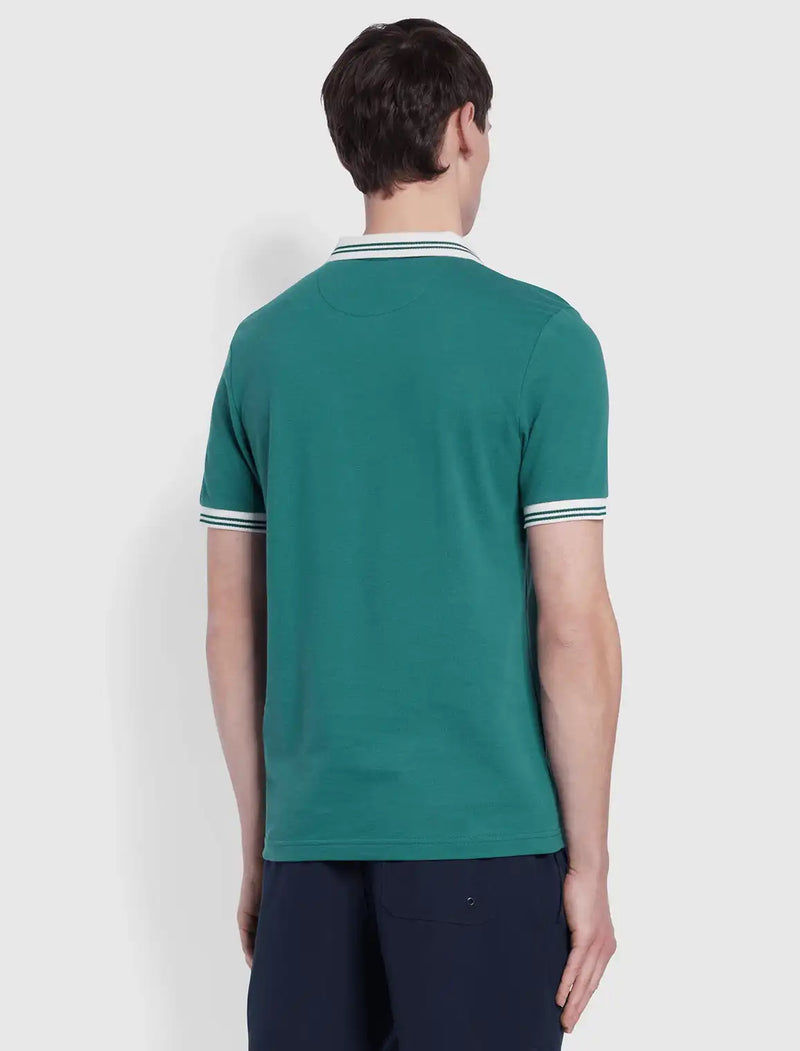 Farah Stanton Polo Shirt Pine Green