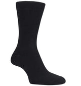 Farah Plain Cotton Socks 3 Pack Black