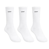 GANT 3 Pack Sports Socks White Northern Ireland Belfast