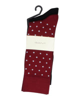 GANT Mens 2 Pack Mixed Cotton Socks Plumped Red Northern Ireland