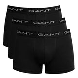 GANT 3 Pack Boxer Briefs Cotton Stretch Black