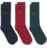 GANT Mens 3 Pack Cotton Socks Tartan Green Northern Ireland Belfast