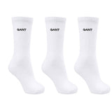 GANT Mens 3 Pack Sport Socks White Northern Ireland Belfast