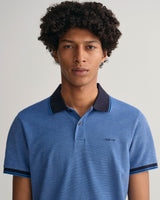 GANT Mens 4 Color Pique Polo Shirt Day Blue Northern Ireland Belfast